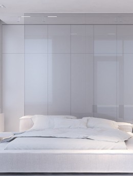 La tête de lit en verre : une idée décoration originale