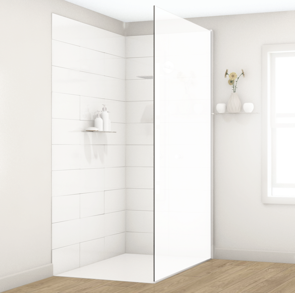 Paroi de douche à l'italienne : l'élégance et la praticité