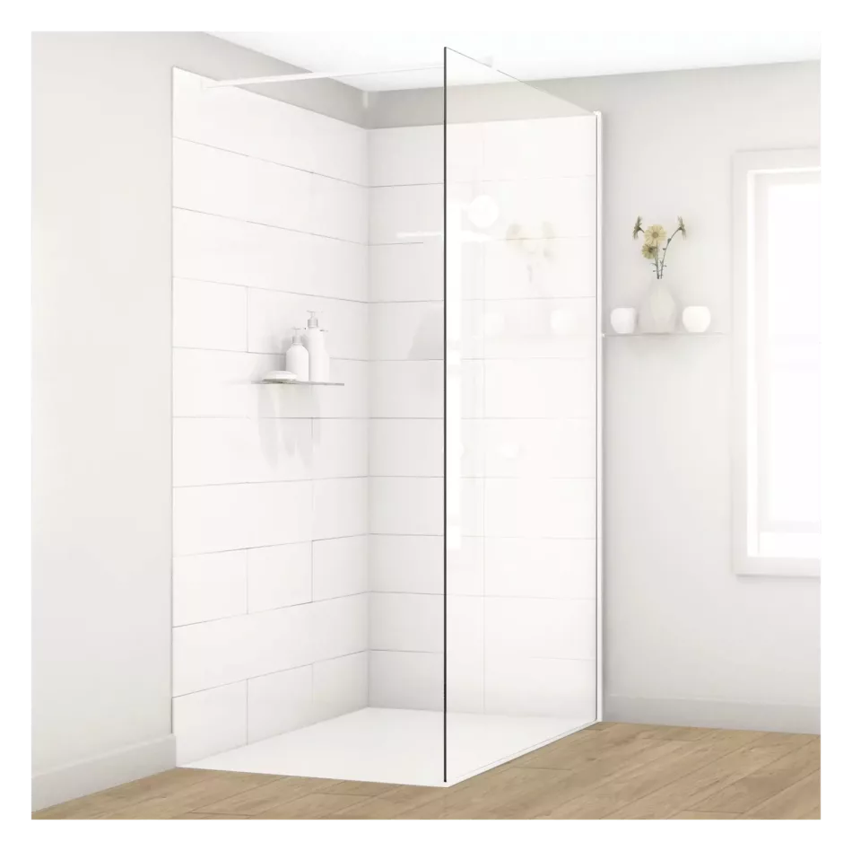Paroi de douche à l'italienne