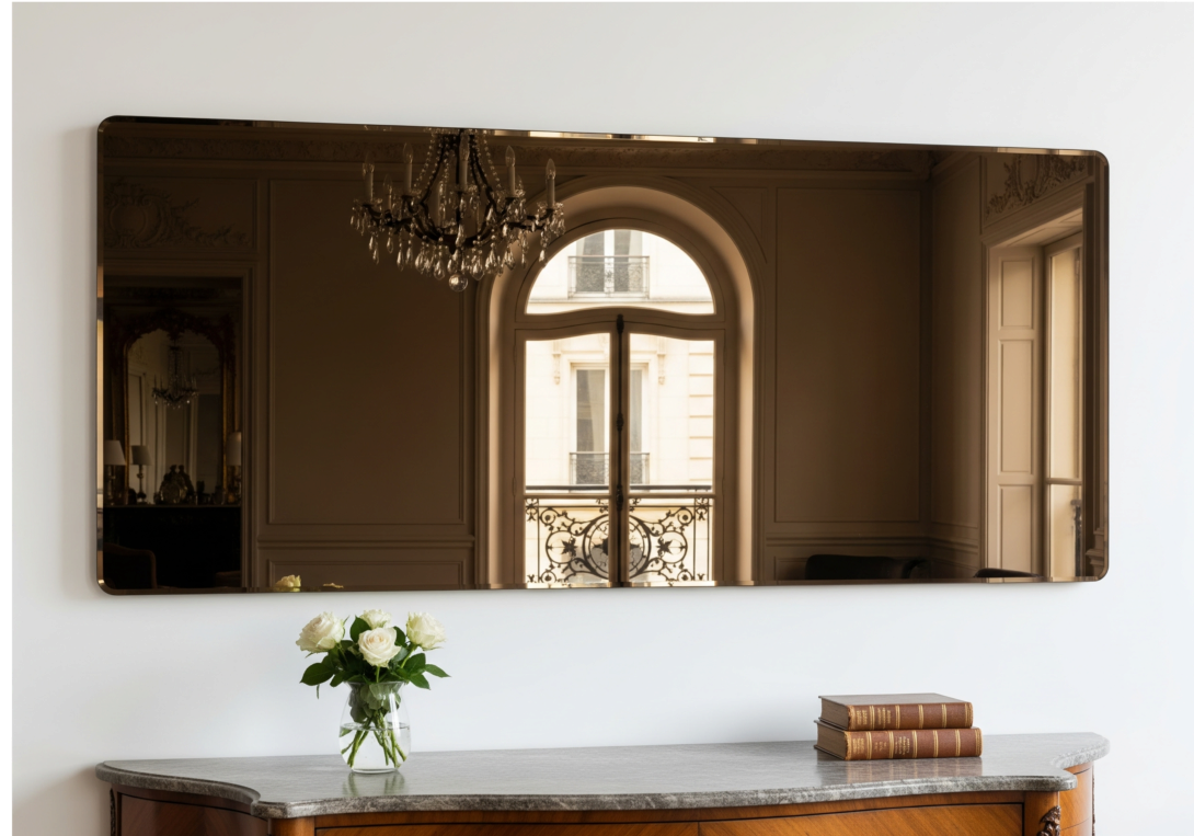 Créez une ambiance unique avec des miroirs fumés et bronze