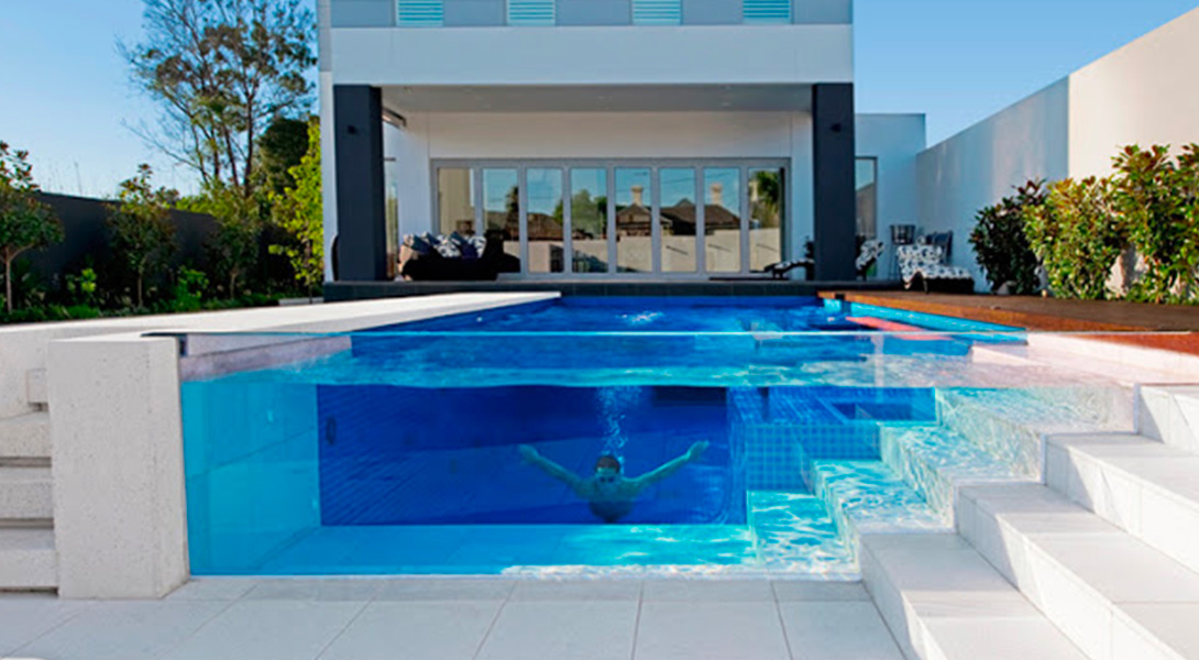 Piscine en verre : des piscines design qui font rêver !
