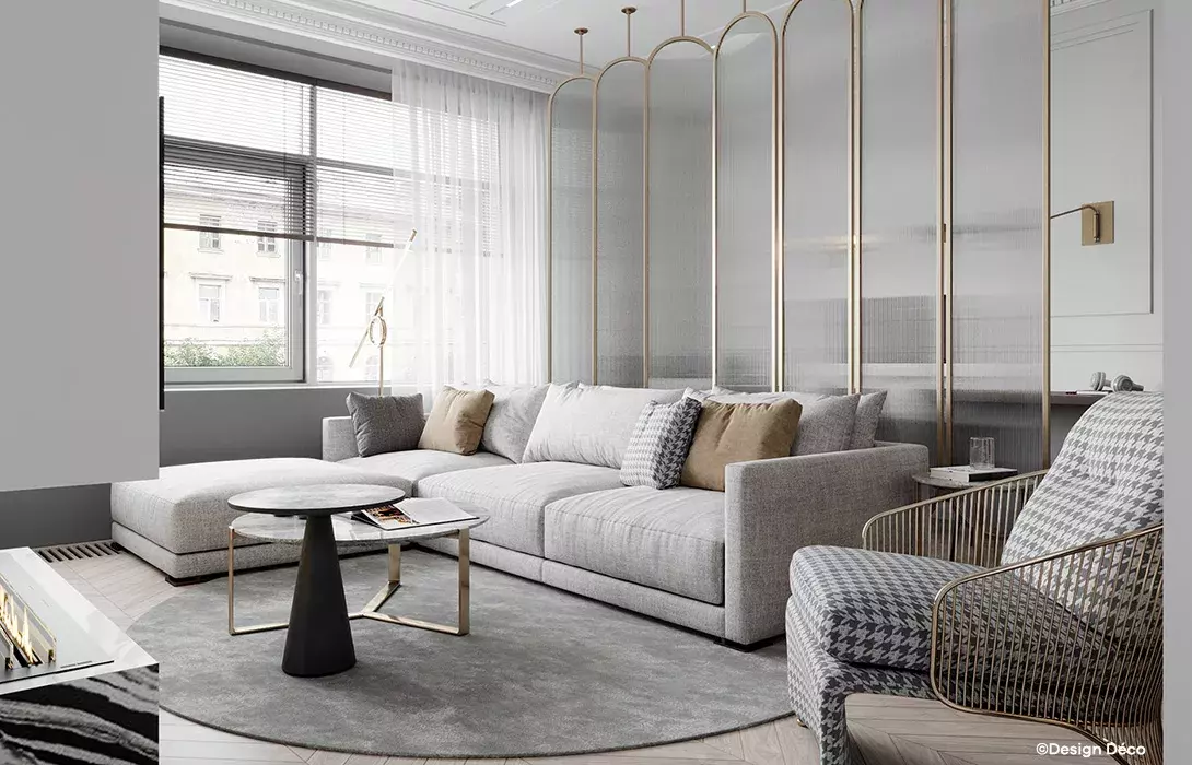 Verre texturé : idées déco pour illuminer votre intérieur sans compromis sur l'intimité