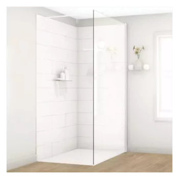 Paroi de douche à l'italienne