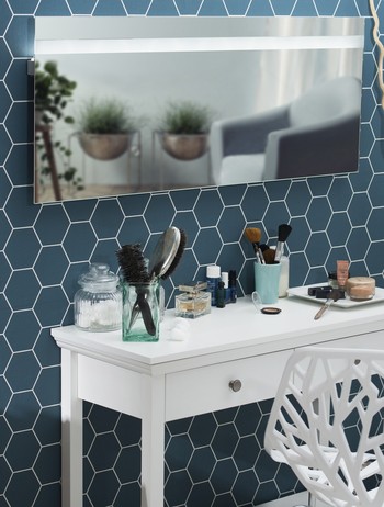 Miroir led sur mesure Miroir sur mesure avec lumière LED et options